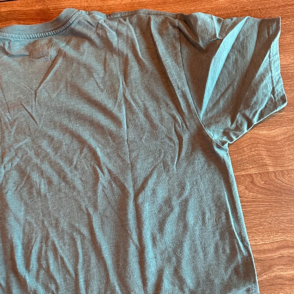 Element V-Neck Light Blue Soft Sustainable Product T-Shirt Size M - Picture 11 of 13